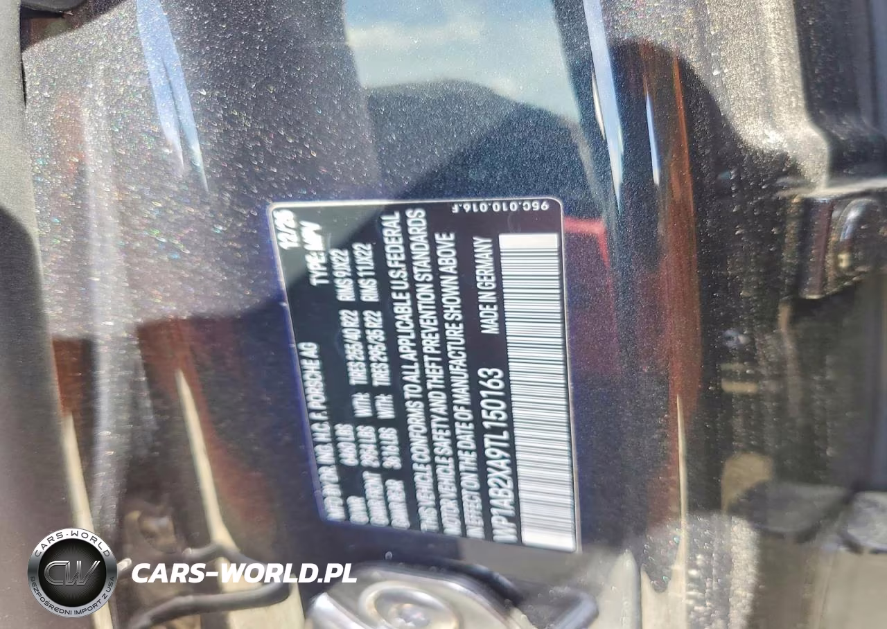 2026 Porsche Macan 4S VIN:WP1AB2XA9TL150163 - 13