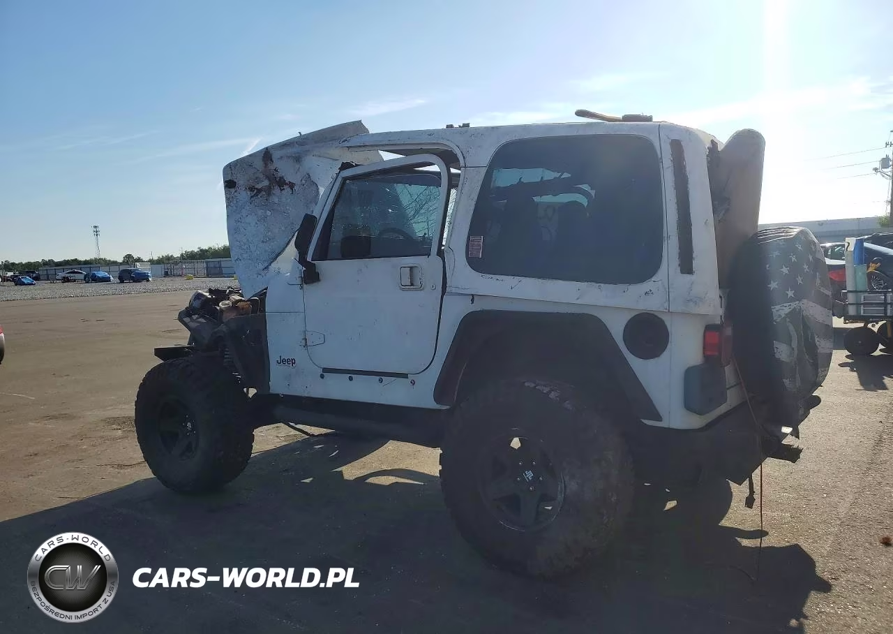2001 Jeep Wrangler - Tj Sport VIN:1J4FA49S41P308262 - 2