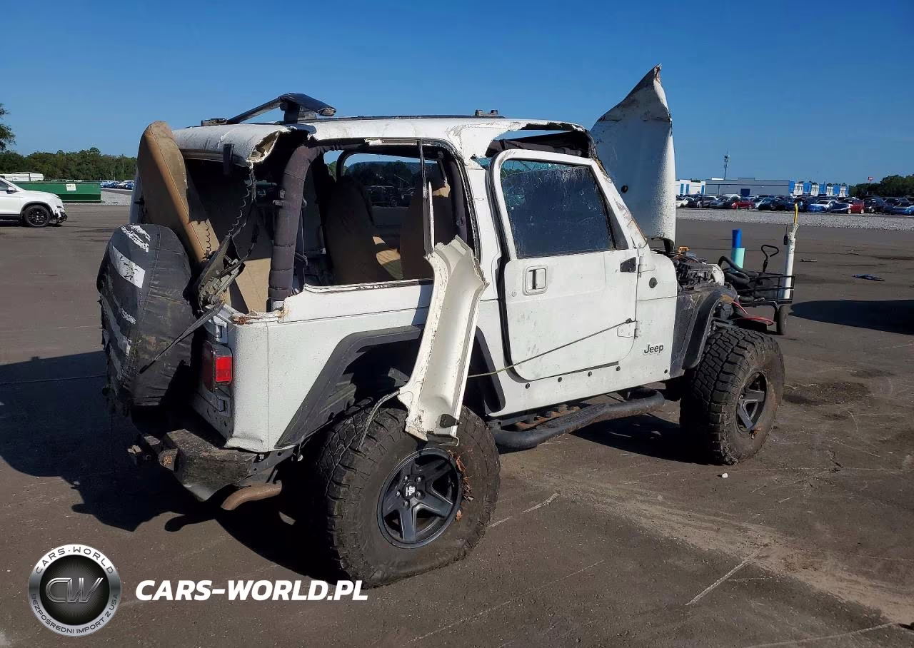 2001 Jeep Wrangler - Tj Sport VIN:1J4FA49S41P308262 - 3