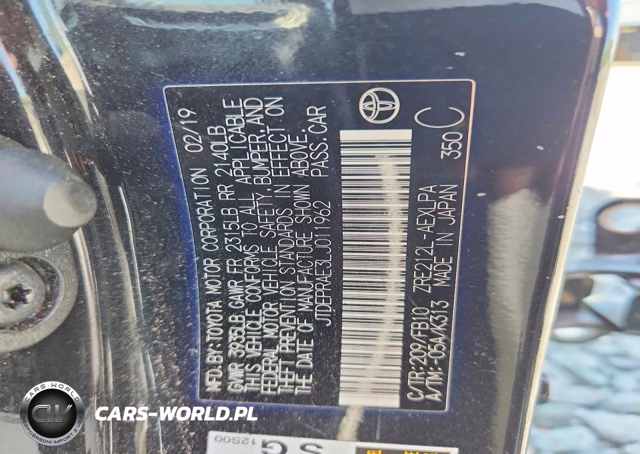 2020 Toyota Corolla Le VIN:JTDEPRAE3LJ011962 - 12