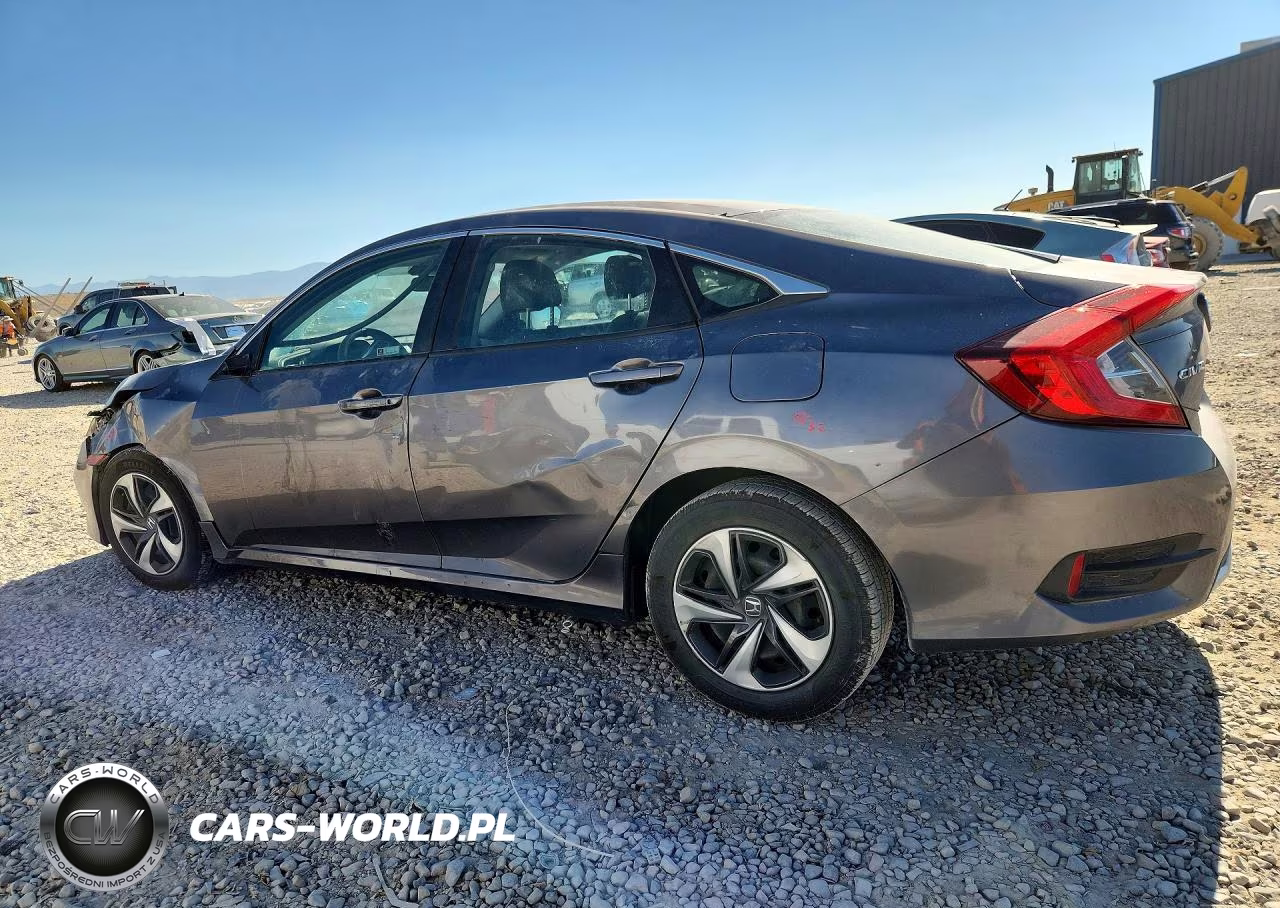 2020 Honda Civic Lx VIN:2HGFC2F60LH575323 - 2