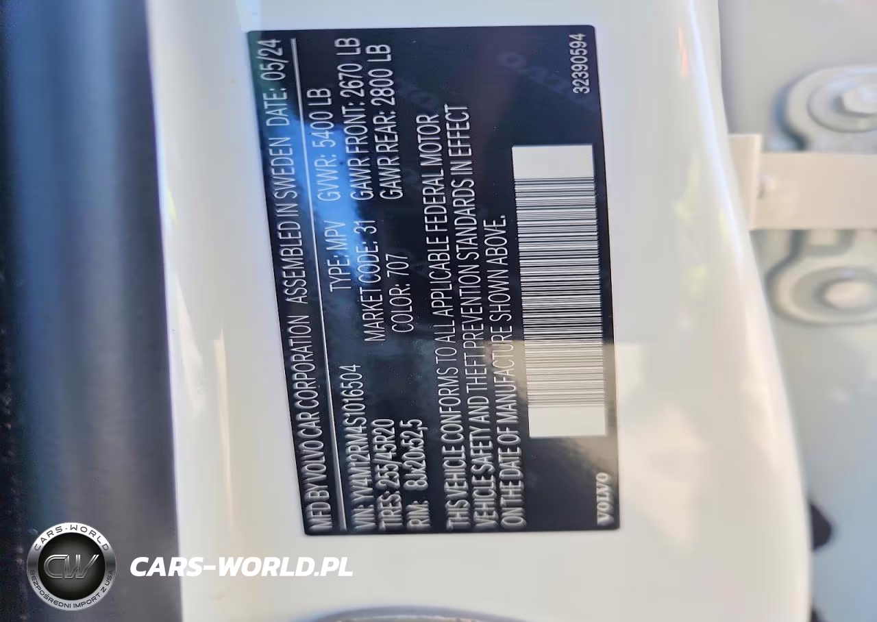 2025 Volvo Xc60 Ultra VIN:YV4M12RM4S1016504 - 13
