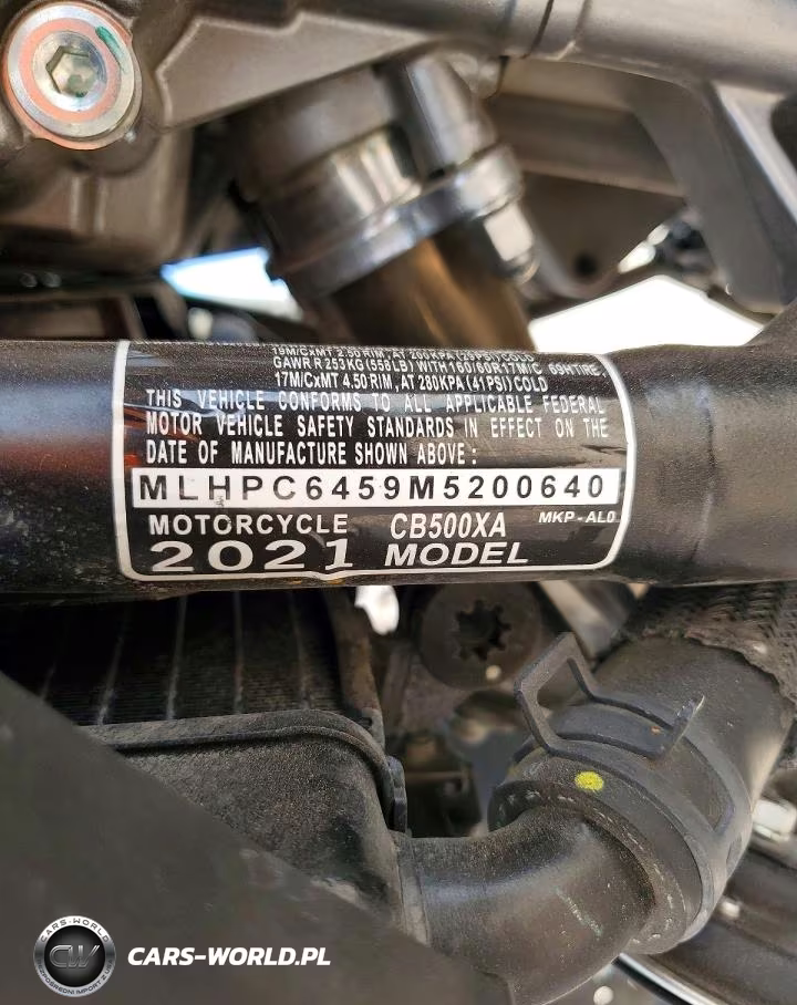 2021 Honda Cb500 Xa VIN:MLHPC6459M5200640 - 9
