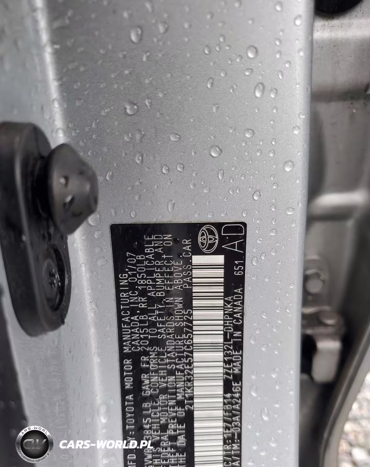 2007 Toyota Corolla Matrix Xr VIN:2T1KR32E57C657725 - 12