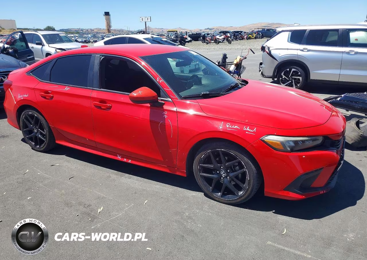 2022 Honda Civic Sport VIN:2HGFE2F5XNH505929 - 4