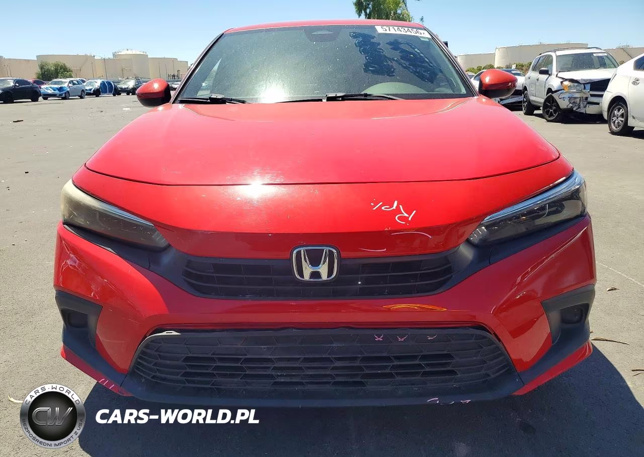 2022 Honda Civic Sport VIN:2HGFE2F5XNH505929 - 5