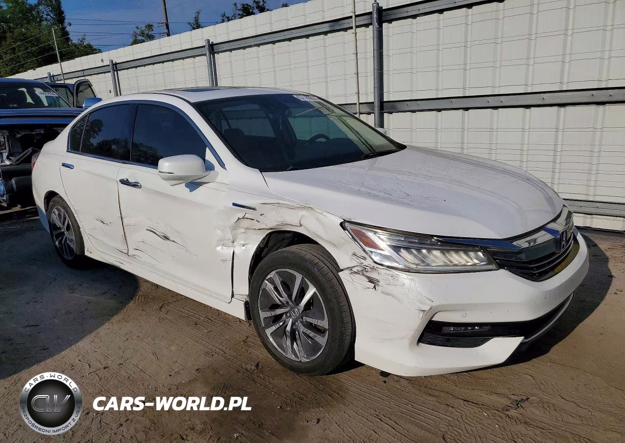 2017 Honda Accord Touring Hybrid VIN:JHMCR6F71HC006019 - 4