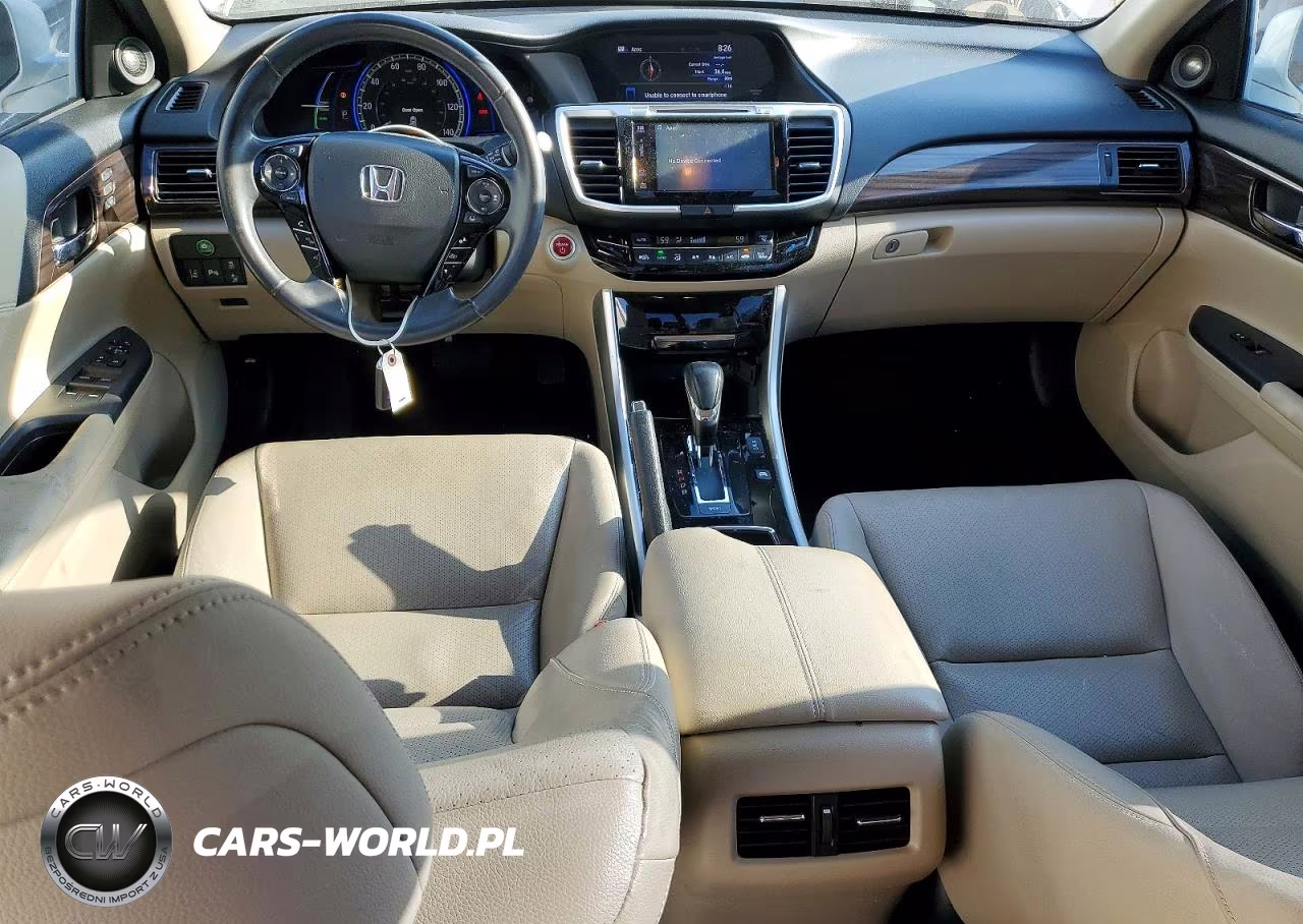 2017 Honda Accord Touring Hybrid VIN:JHMCR6F71HC006019 - 8