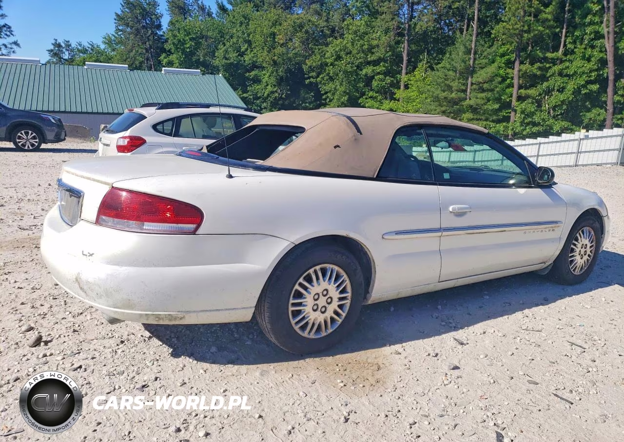 2001 Chrysler Sebring Lx VIN:1C3EL45U91N615221 - 3