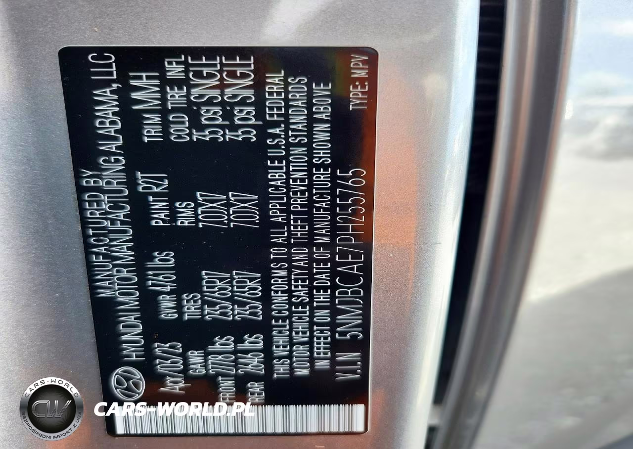 2023 Hyundai Tucson Sel VIN:5NMJBCAE7PH255765 - 13