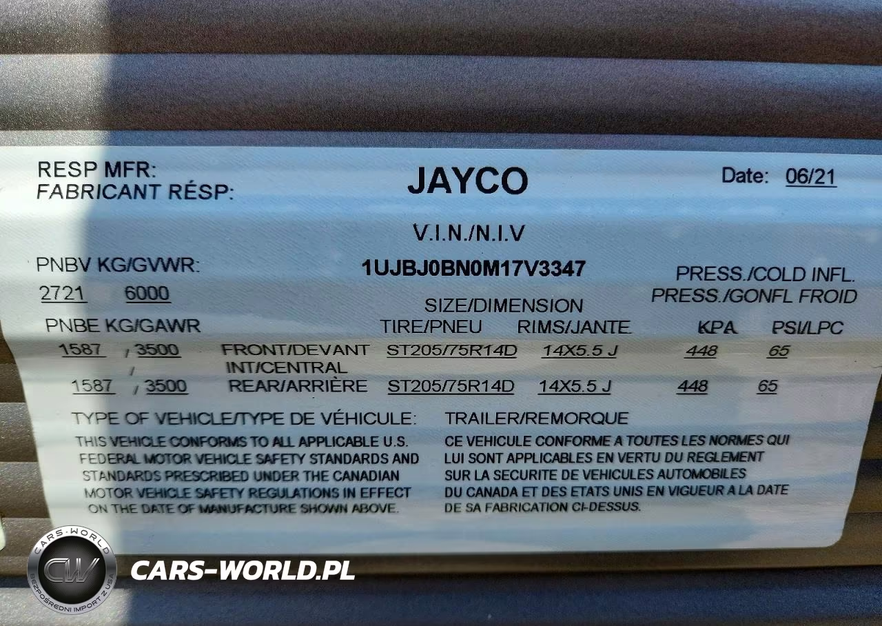 2021 Jayco Jay Flight Camper VIN:1UJBJ0BN0M17V3347 - 10