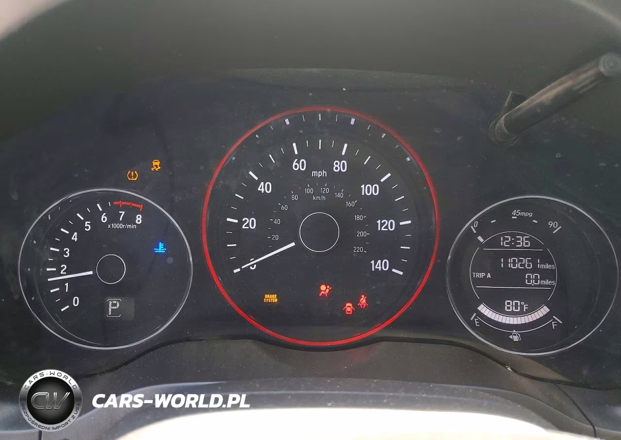 2019 Honda Hr-V Sport VIN:3CZRU5H12KM723171 - 9