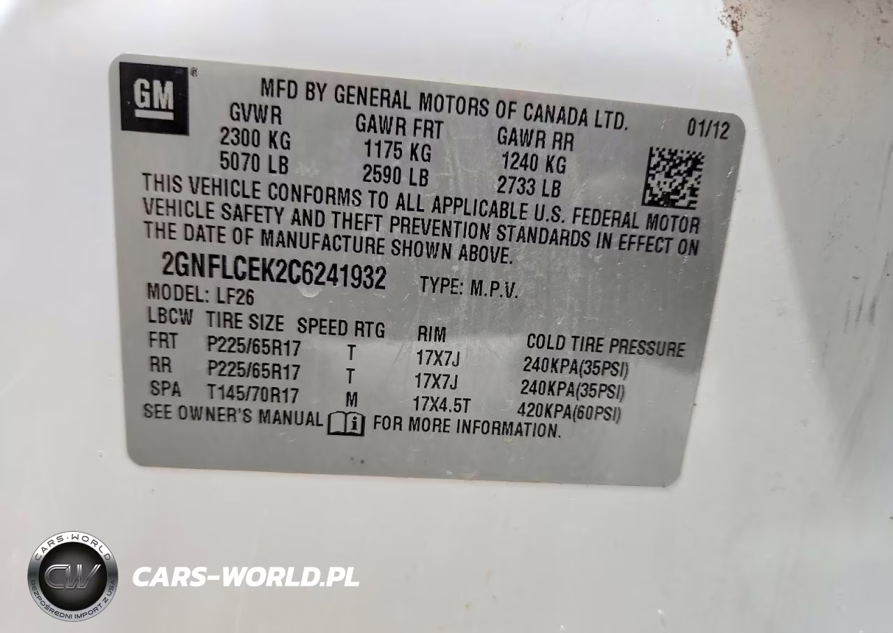 2012 Chevrolet Equinox VIN:2GNFLCEK2C6241932 - 13