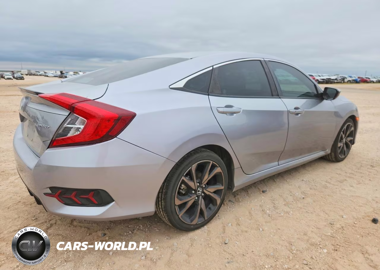 2021 Honda Civic Sport VIN:2HGFC2F83MH532517 - 3