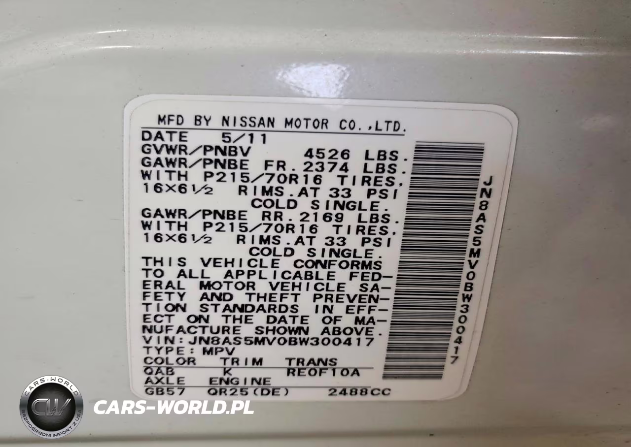 2011 Nissan Rogue S-Sv-Krom VIN:JN8AS5MV0BW300417 - 14