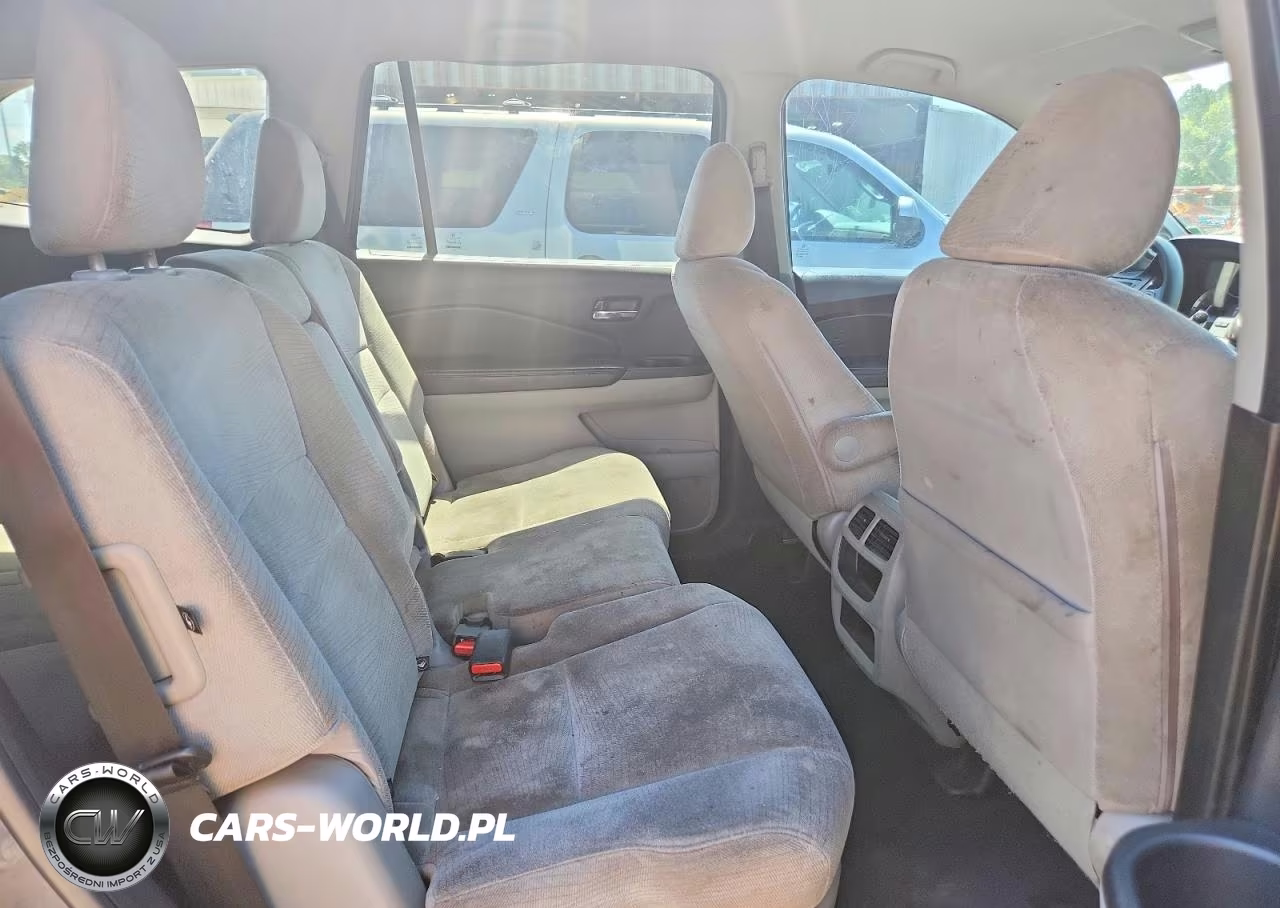 2016 Honda Pilot Lx VIN:5FNYF5H14GB026768 - 10
