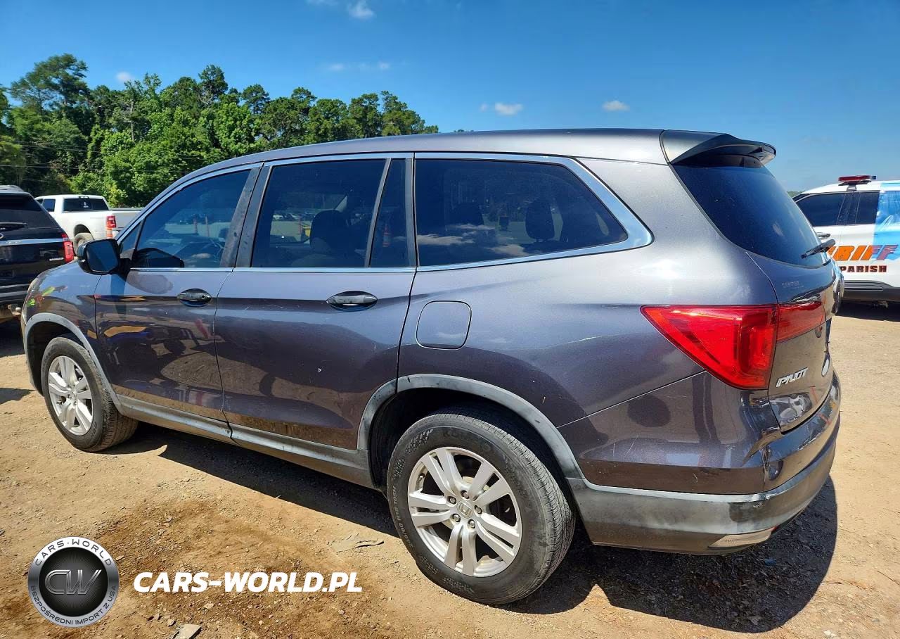 2016 Honda Pilot Lx VIN:5FNYF5H14GB026768 - 2
