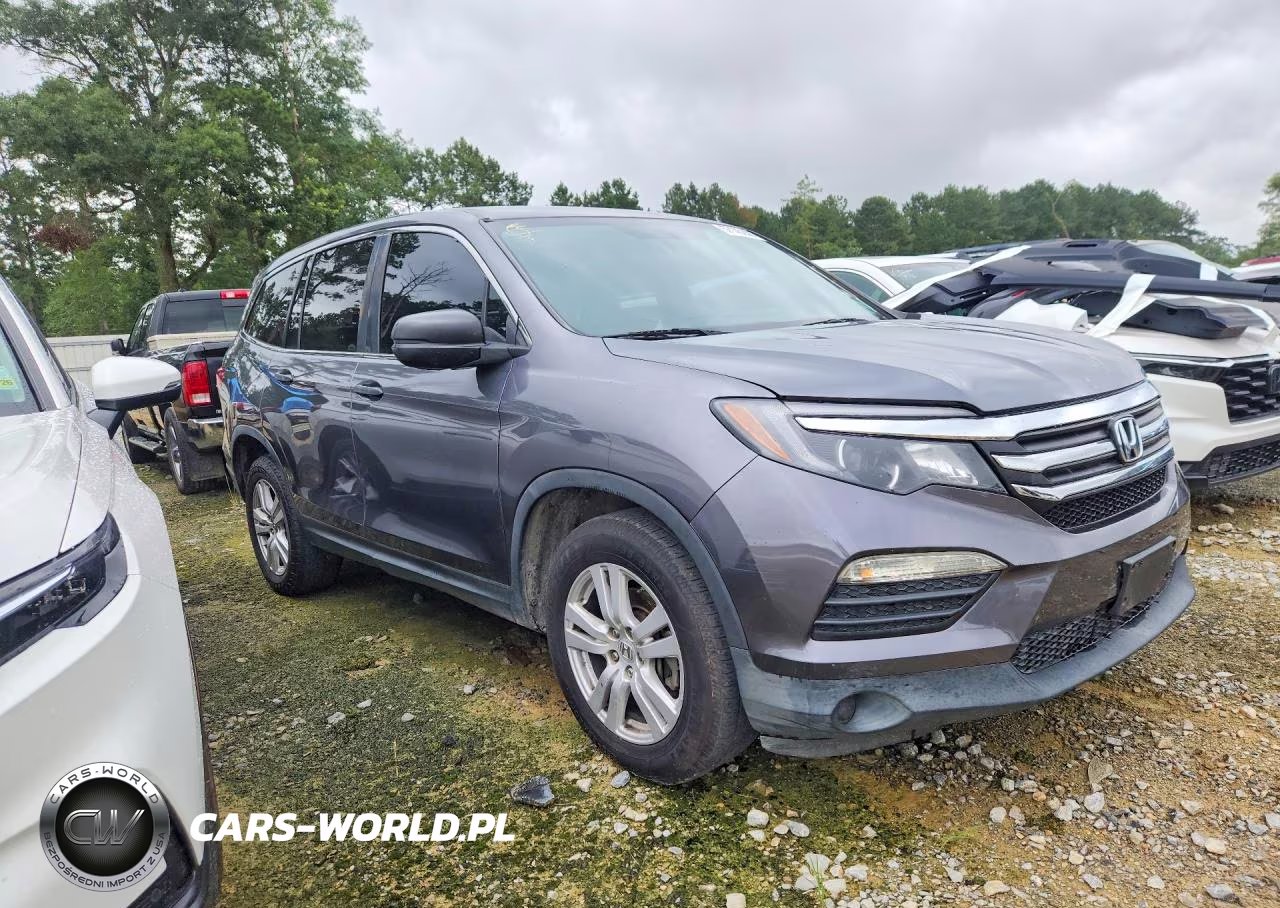 2016 Honda Pilot Lx VIN:5FNYF5H14GB026768 - 4