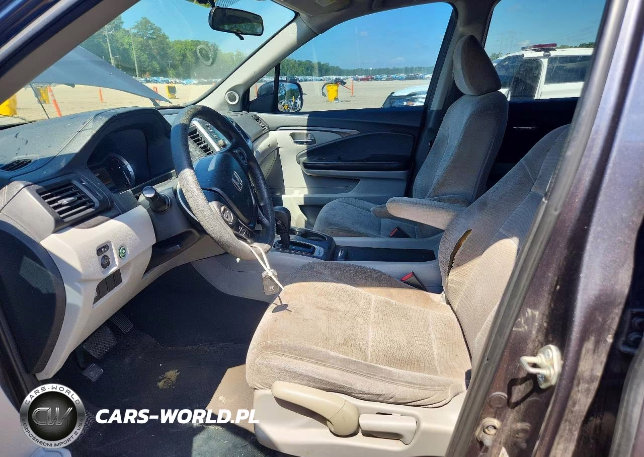2016 Honda Pilot Lx VIN:5FNYF5H14GB026768 - 7