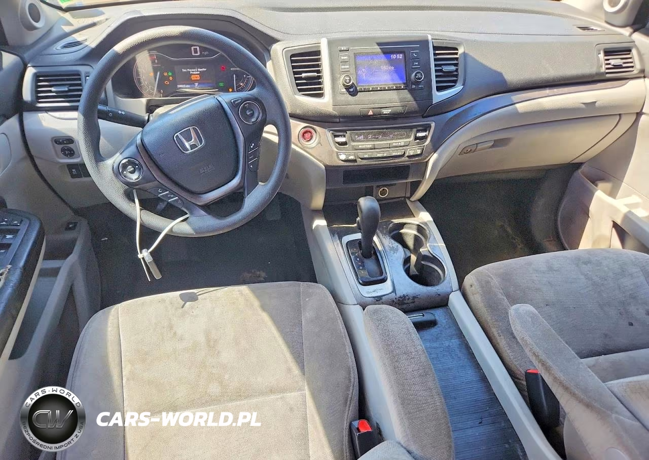 2016 Honda Pilot Lx VIN:5FNYF5H14GB026768 - 8