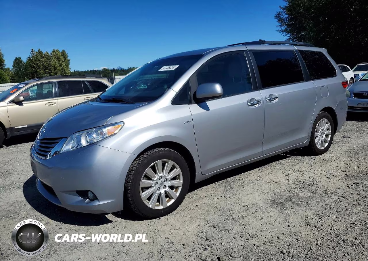 2017 Toyota Sienna Xle 7-Passenger
