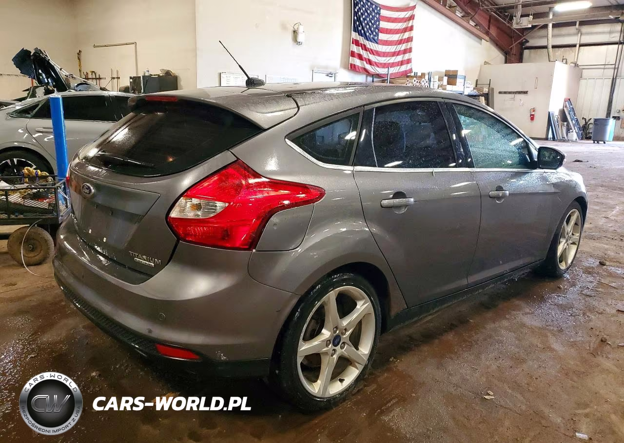 2013 Ford Focus Titanium VIN:1FADP3N26DL233500 - 3