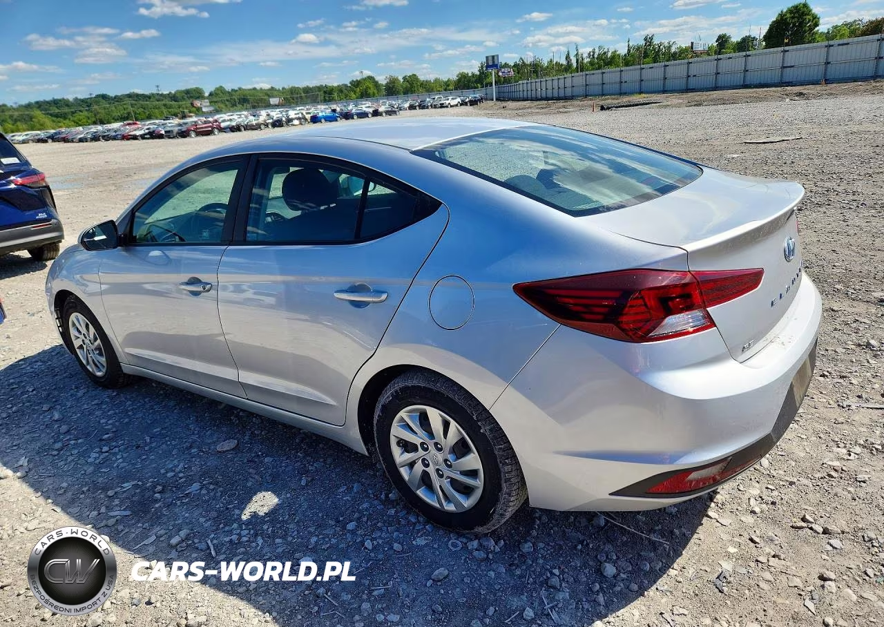 2019 Hyundai Elantra Se VIN:KMHD74LF6KU781182 - 2