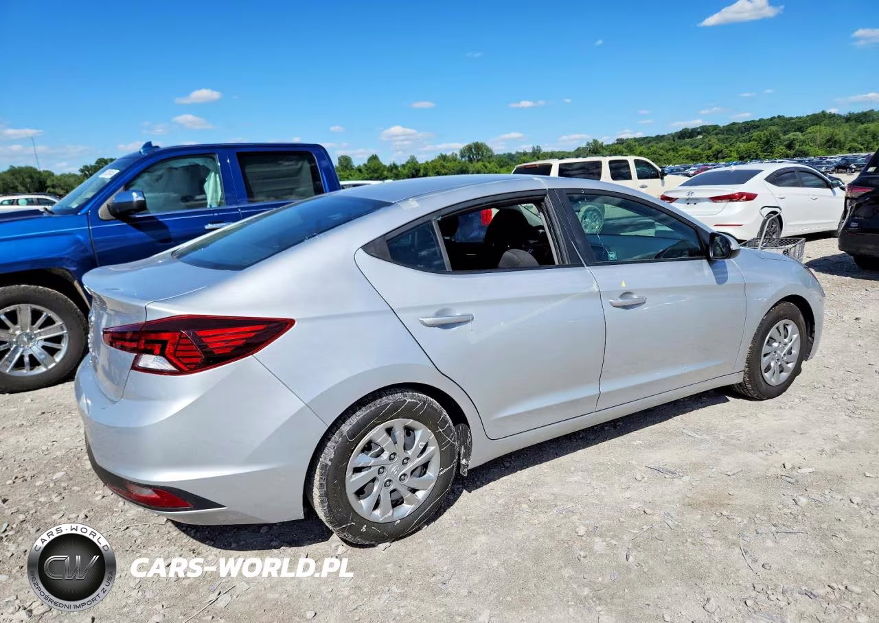 2019 Hyundai Elantra Se VIN:KMHD74LF6KU781182 - 3