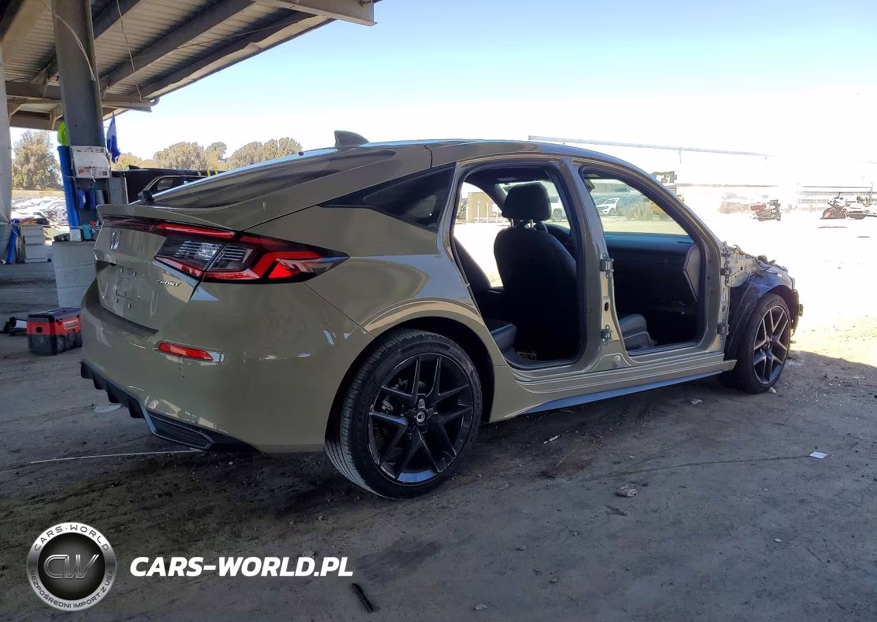 2025 Honda Civic Sport VIN:19XFL2H89SE011595 - 3