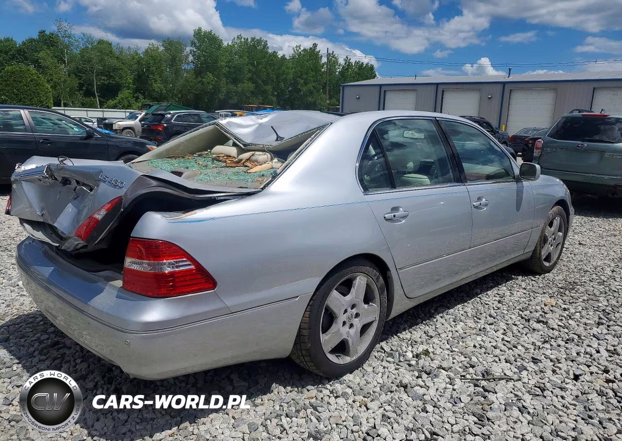 2006 Lexus Ls 430 VIN:JTHBN36F065043710 - 3