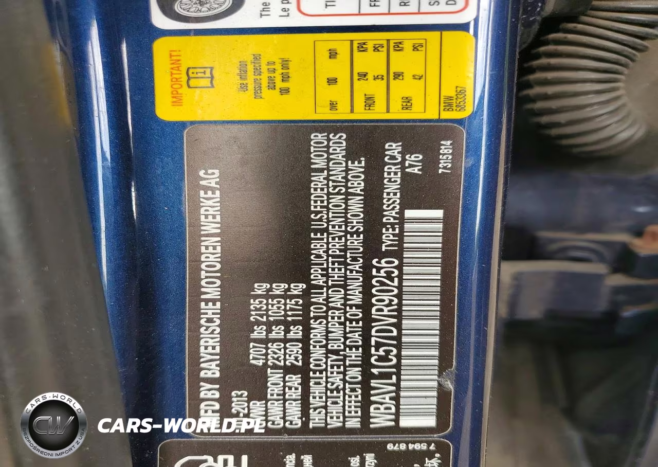 2013 BMW X1 xDrive28I VIN:WBAVL1C57DVR90256 - 13
