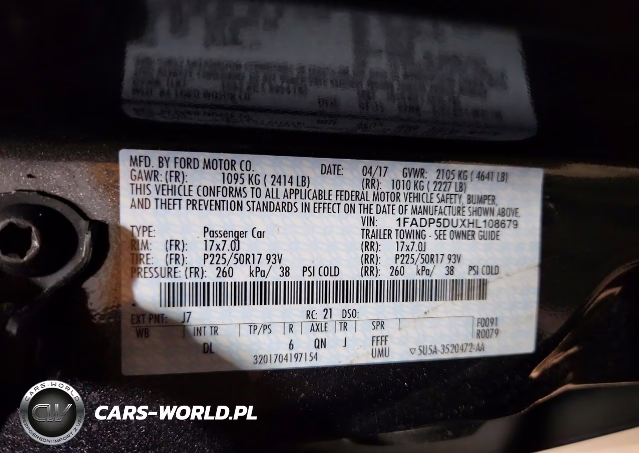 2017 Ford C-Max Titanium VIN:1FADP5DUXHL108679 - 13