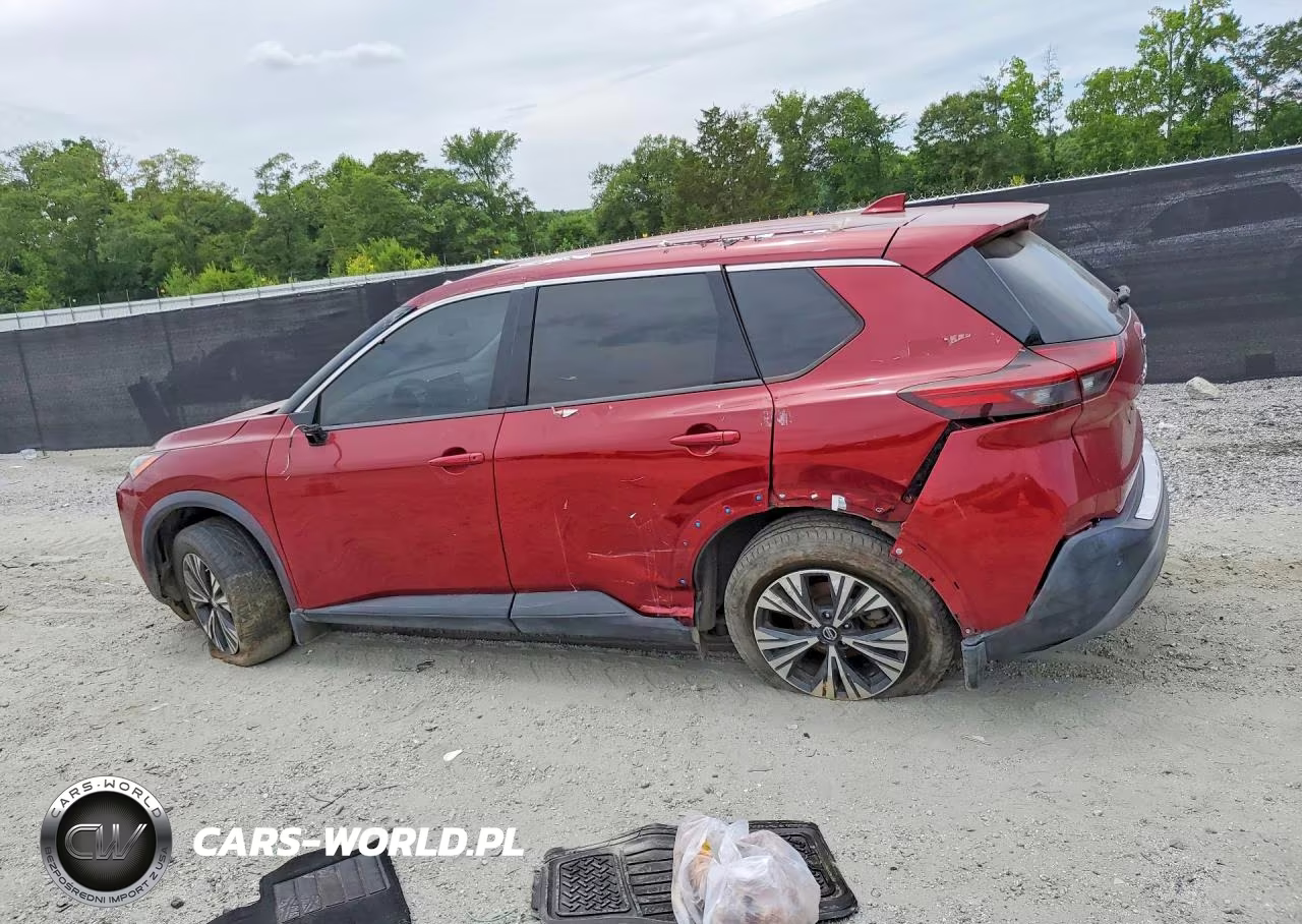2021 Nissan Rogue Sv VIN:JN8AT3BA5MW022294 - 2