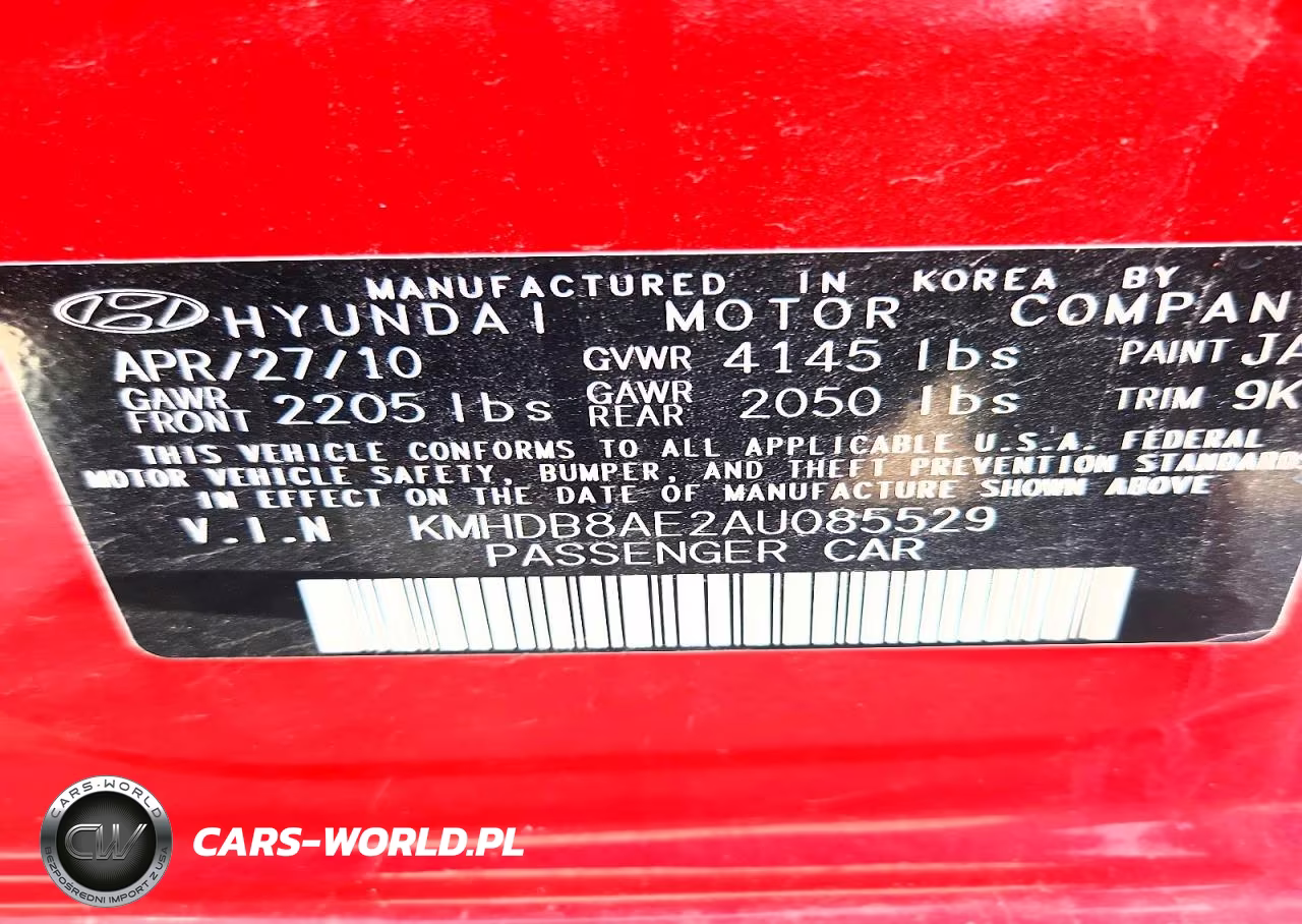 2010 Hyundai Elantra Touring Gls VIN:KMHDB8AE2AU085529 - 14