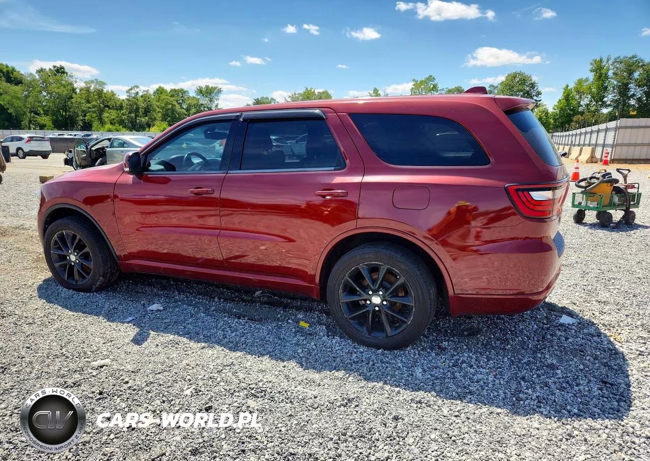 2017 Dodge Durango Gt VIN:1C4RDJDG0HC870138 - 2