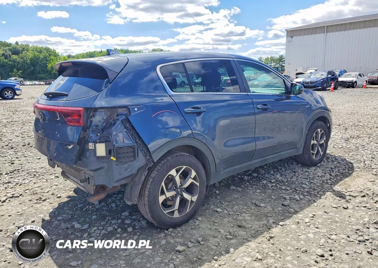 2021 Kia Sportage Lx VIN:KNDPMCAC9M7881453 - 3