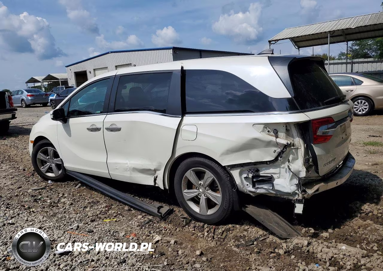 2019 Honda Odyssey Exl VIN:5FNRL6H74KB001580 - 2