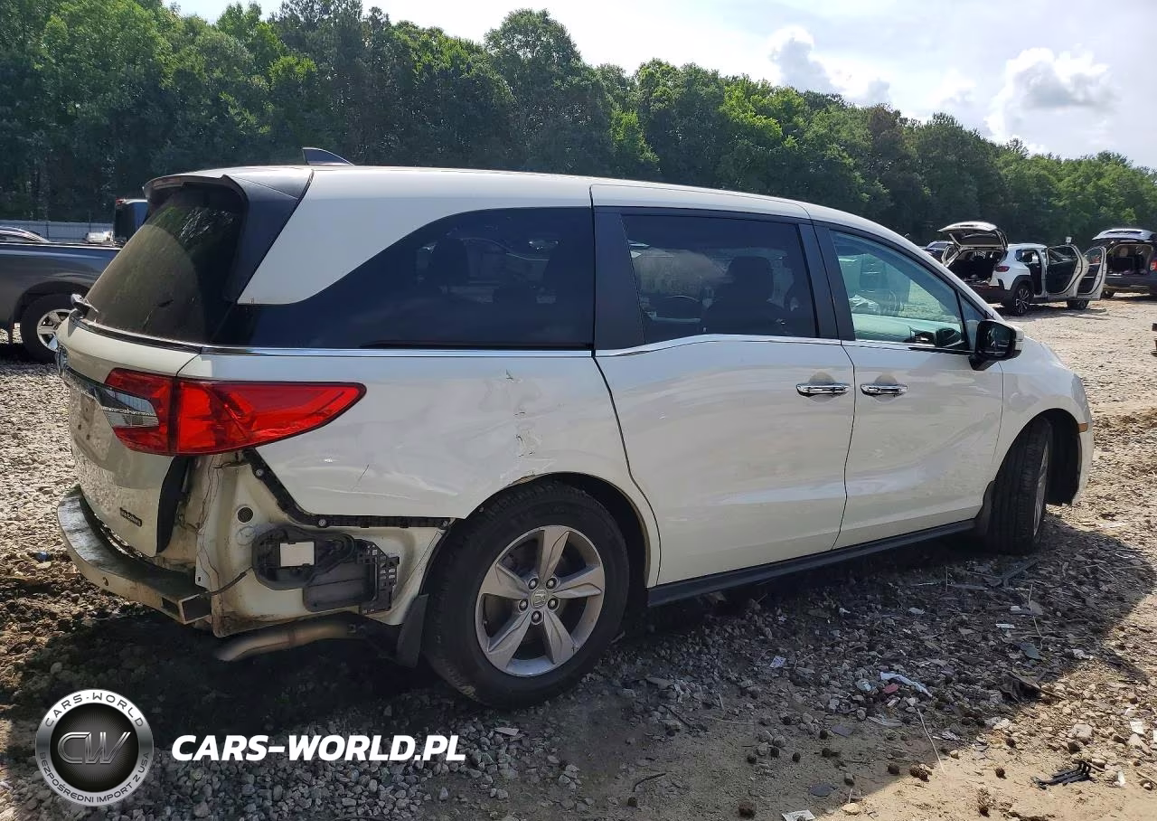 2019 Honda Odyssey Exl VIN:5FNRL6H74KB001580 - 3