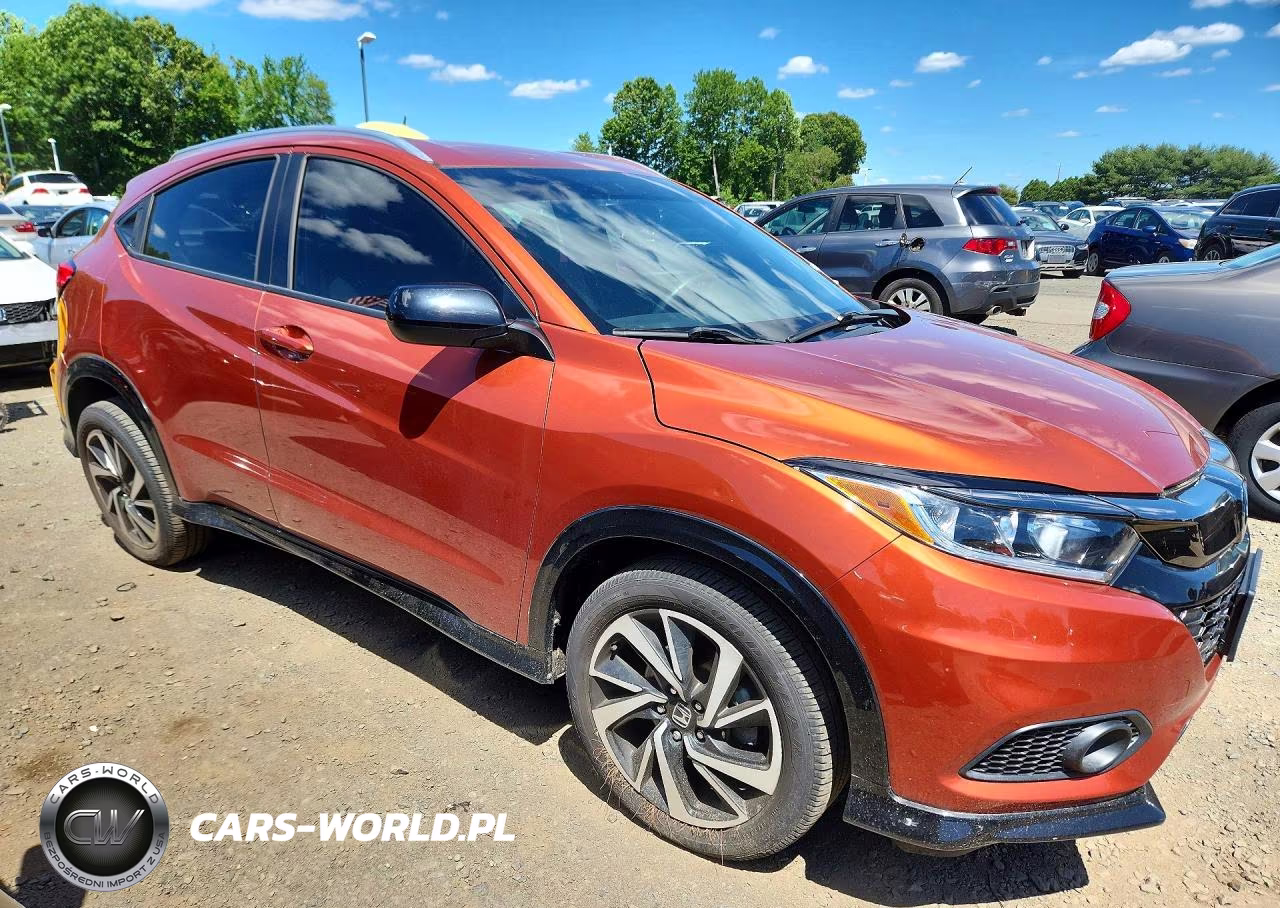 2019 Honda Hr-V Sport VIN:3CZRU6H19KG701978 - 4