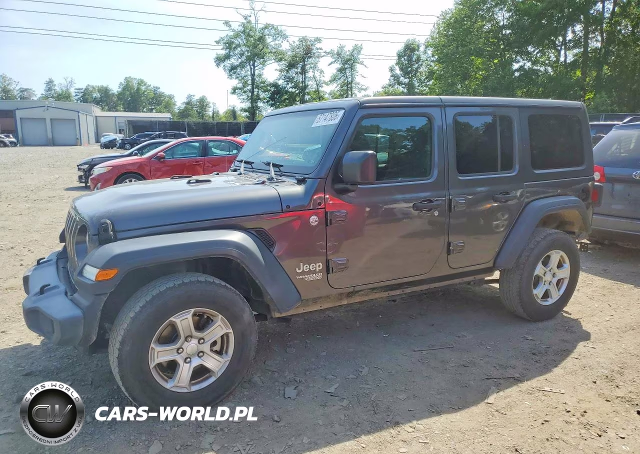 2018 Jeep Wrangler Unlimited Sport VIN:1C4HJXDG7JW124622 - 1