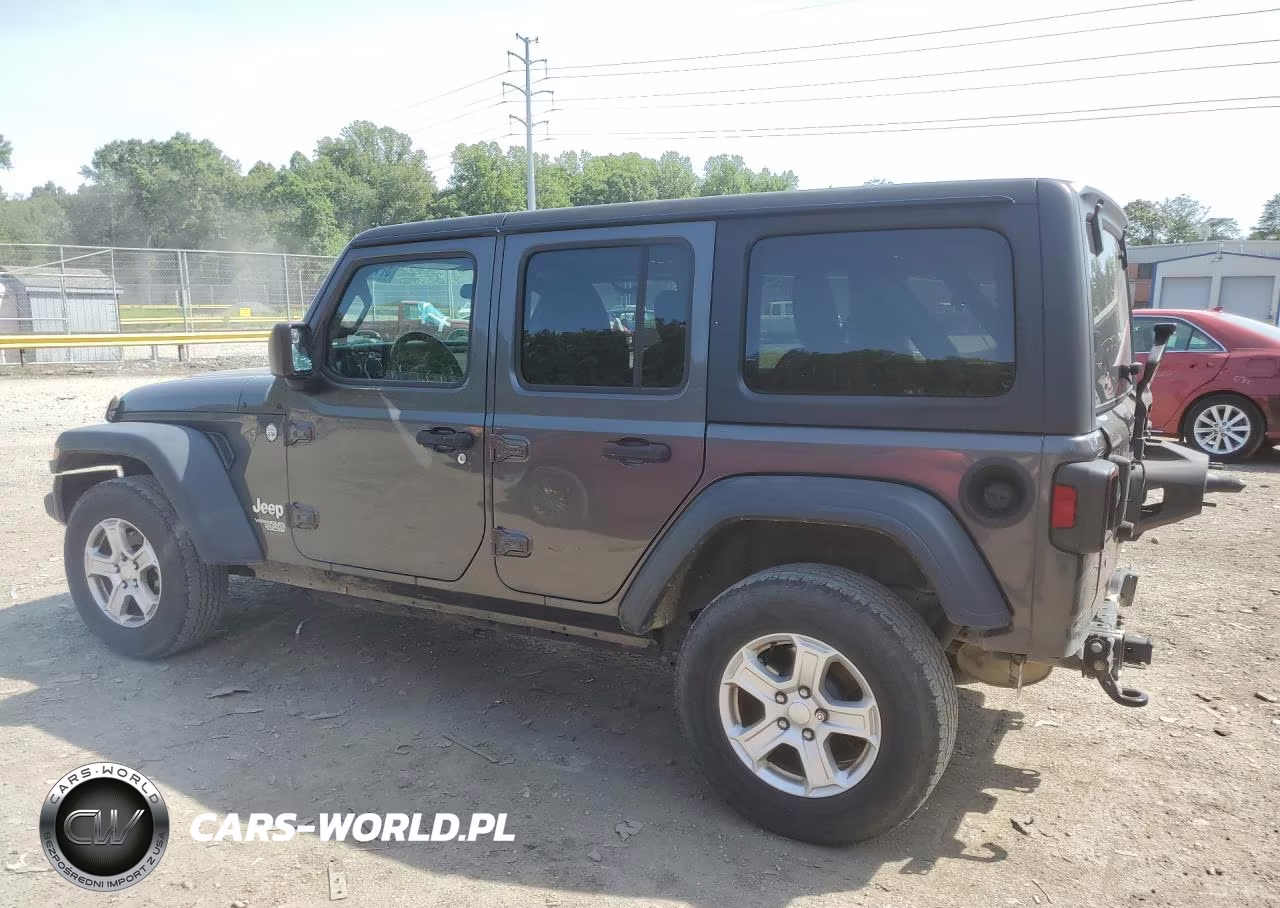 2018 Jeep Wrangler Unlimited Sport VIN:1C4HJXDG7JW124622 - 2