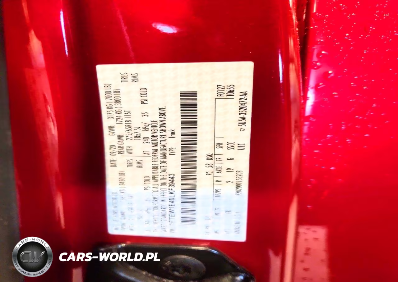 2020 Ford F150 Supercrew VIN:1FTEW1E40LKF39443 - 12