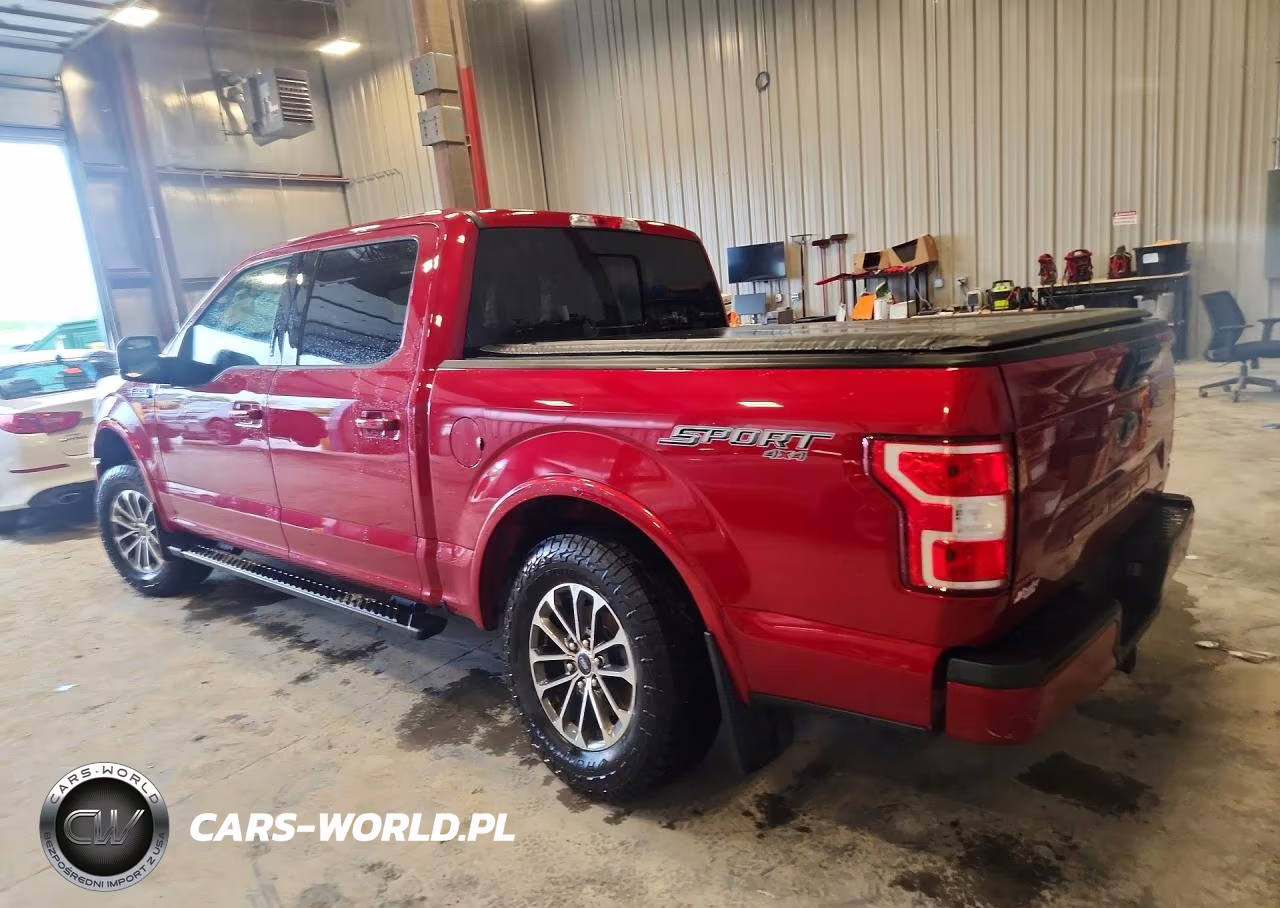 2020 Ford F150 Supercrew VIN:1FTEW1E40LKF39443 - 2