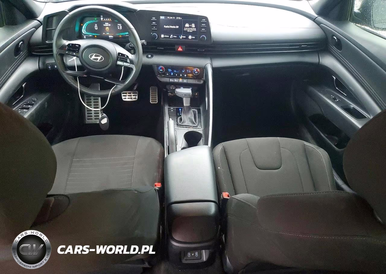 2025 Hyundai Elantra Sel Sport VIN:KMHLM4DG8SU960884 - 8