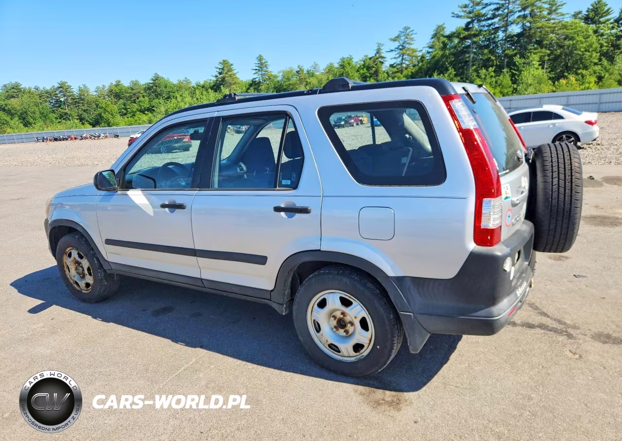 2006 Honda Cr-V Lx VIN:SHSRD78596U407516 - 2