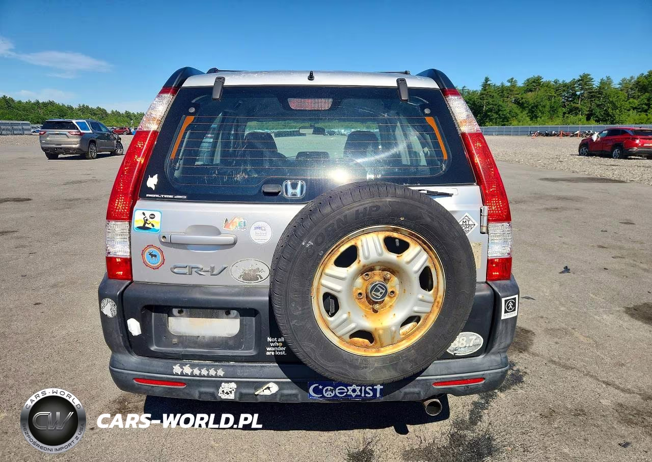 2006 Honda Cr-V Lx VIN:SHSRD78596U407516 - 6