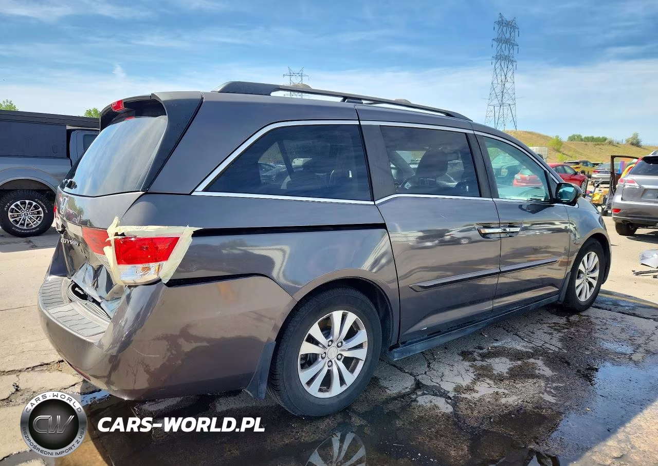2015 Honda Odyssey Exl VIN:5FNRL5H67FB051638 - 3
