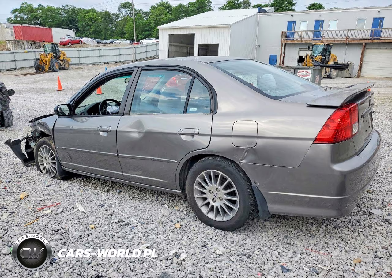 2005 Honda Civic Ex VIN:2HGES26705H600103 - 2