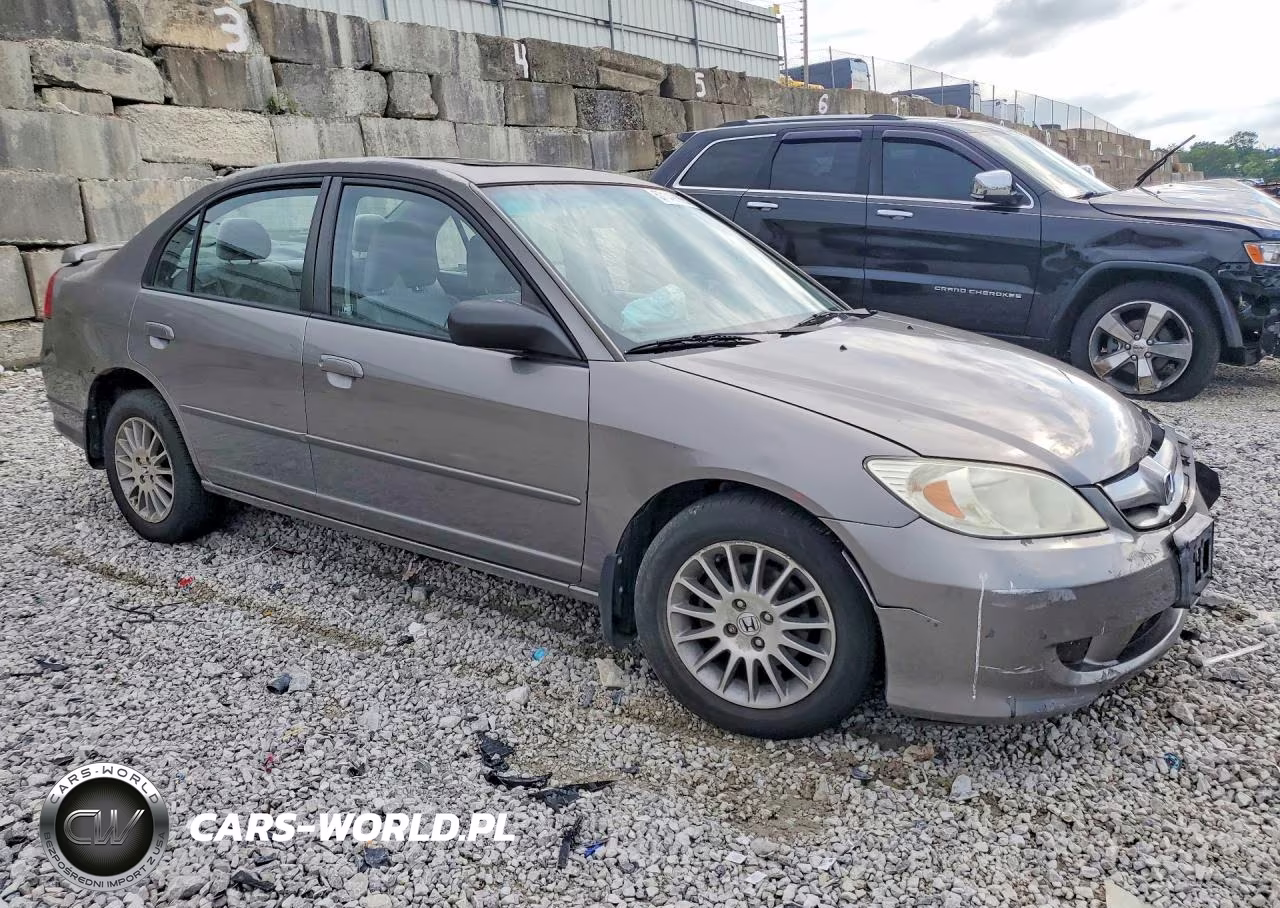 2005 Honda Civic Ex VIN:2HGES26705H600103 - 4