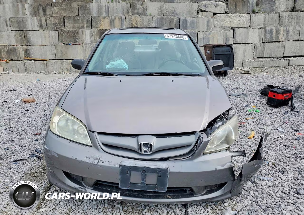 2005 Honda Civic Ex VIN:2HGES26705H600103 - 5